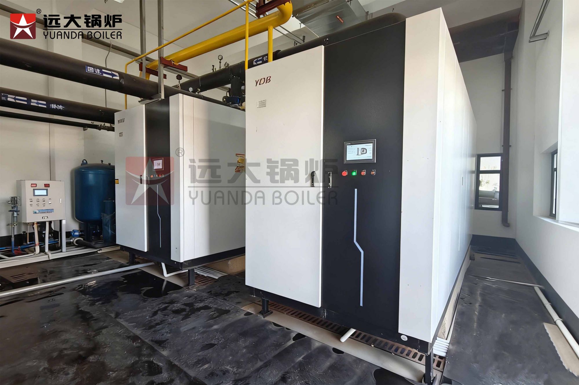 甘肅蘭州某賓館4臺YDB燃氣真空冷凝熱水機組